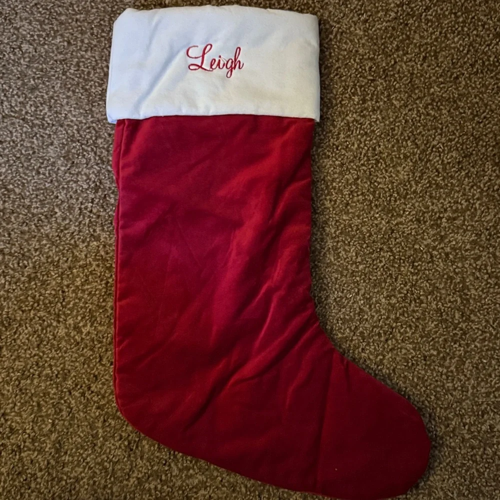 Pottery Barn Leigh Stocking